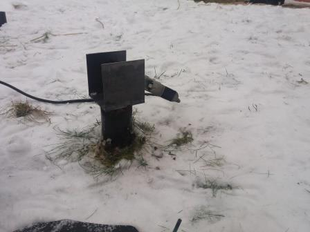 установка винтовых свай