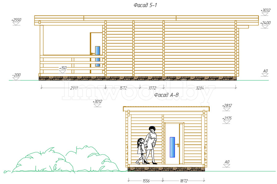Планировка бани 