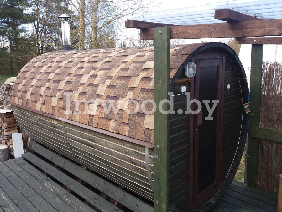 Недорогие бани под ключ из бруса в Минске с доставкой по всей Беларуси