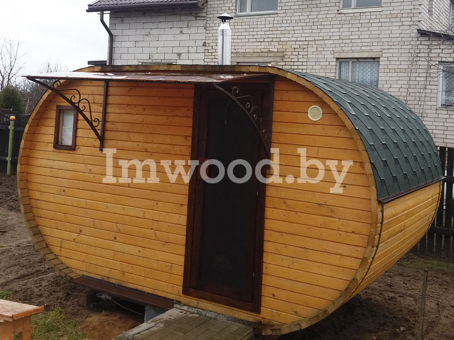 Недорогие бани под ключ из бруса в Минске с доставкой по всей Беларуси