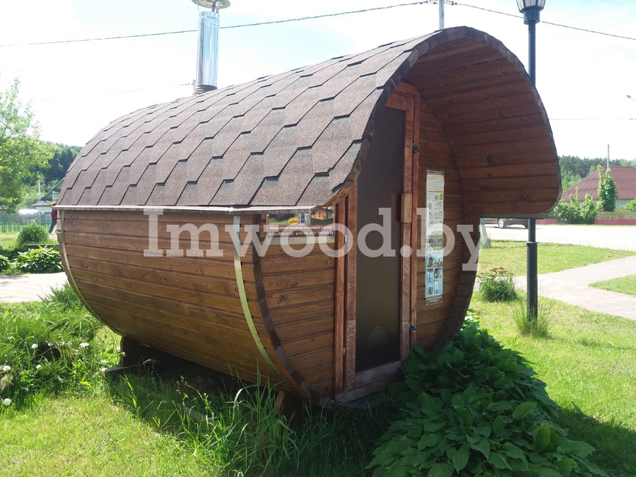Недорогие бани под ключ из бруса в Минске с доставкой по всей Беларуси