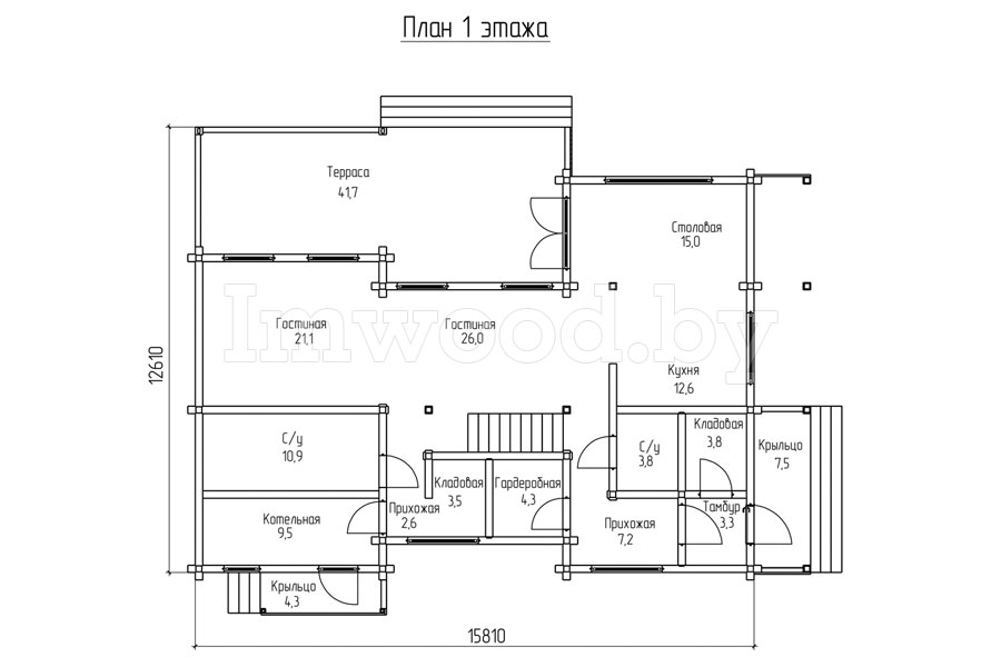 Планировка дома