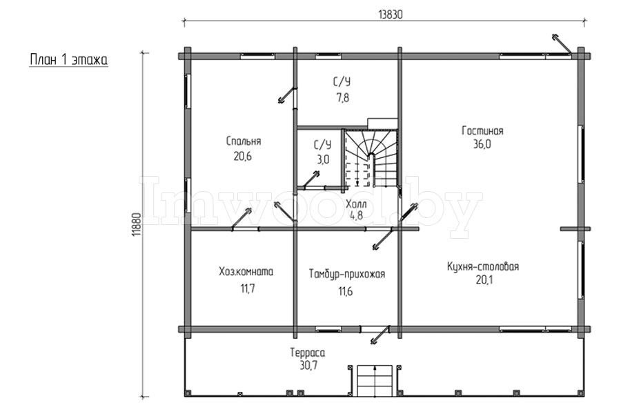 Планировка дома