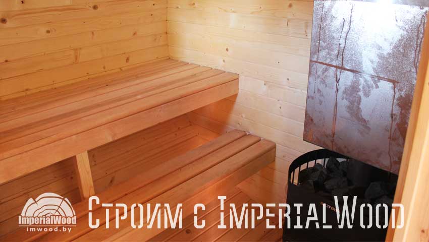 Баня овало-бочка