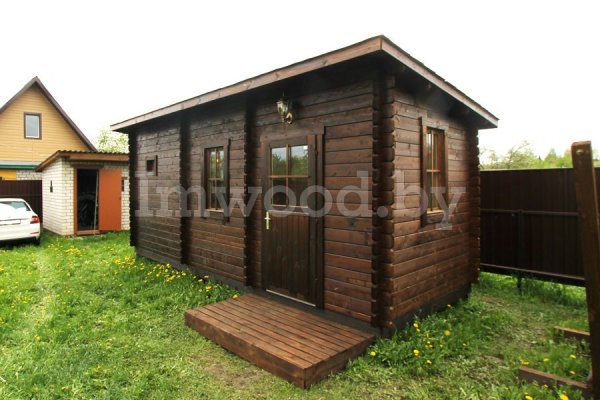 Фото русской бани 2 на 6 метров, у нас вы можете купить русскую баню в Минске с доставкой по всей Беларуси!