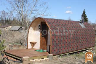 Арочная баня 6м