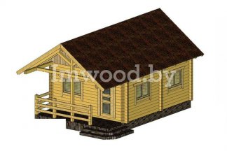 Баня из бруса 5x6 метров