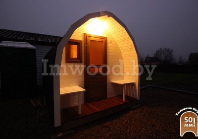 Арочная баня 4,5м