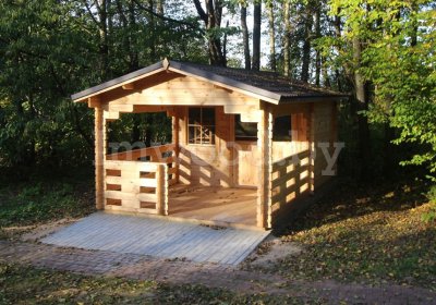 Классическая баня 5,6x3,5м