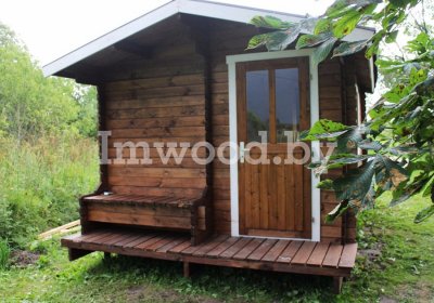 Фото садового летнего домика для дачи - у нас вы можете купить садовый дачный домик в Минске с доставкой по всей Беларуси!