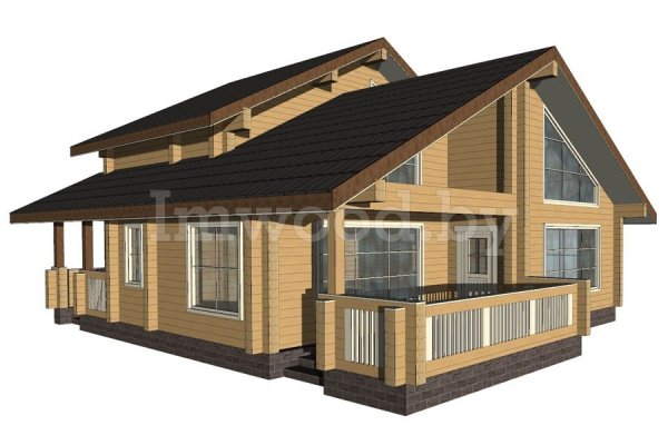 Дом из бруса Адонис