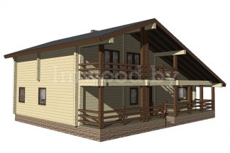Дом из бруса, проект 5