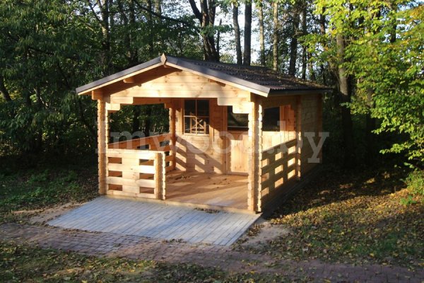 Классическая баня 5,6x3,5м