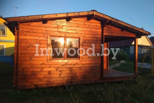 Русская баня, модель 6x6 метров