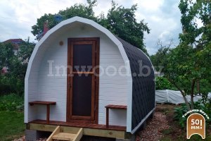 Арочная баня 3,5 метра