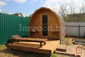 Арочная баня 3,5 метра