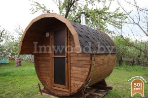 Баня-бочка 2,5 метра