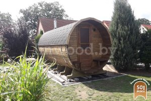 Баня-бочка 5 метров