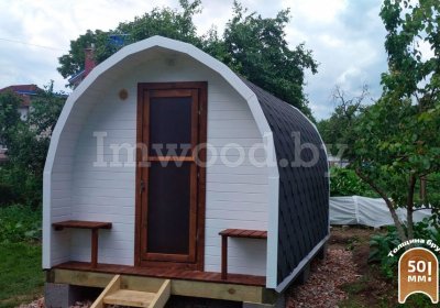 Арочная баня 3,5 метра