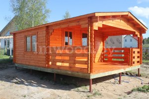 Садовый дом с террасой (1.35)