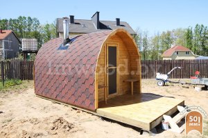 Арочная баня 3,5 метра