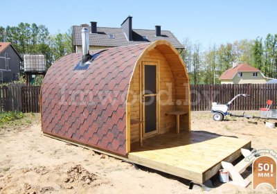 Арочная баня 3,5 метра