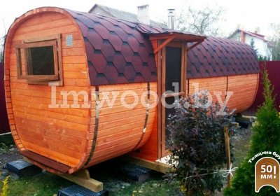 Square bath 6 m with side entrance