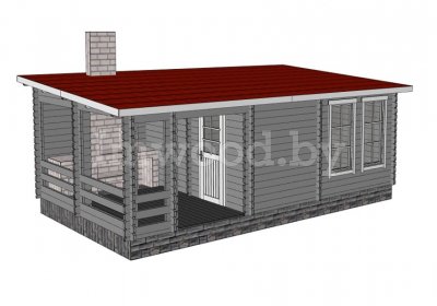 Русская баня 4х7