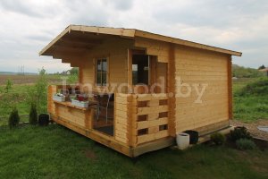 Русская баня 3,5x4,5 м