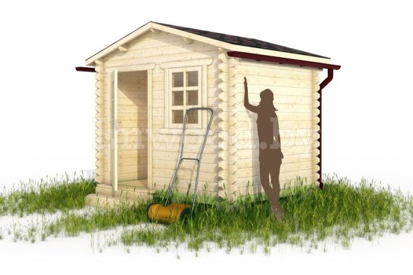 Дачный домик из бруса 2,5х2м. Арт. 2.02-ДС2,5х2,0ип-с2