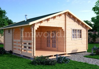 Классическая баня 6х6м. Арт РБ-19-БЛ-6х6