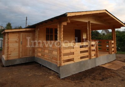 Садовый домик 5x7,5м. Арт. 1.40/2