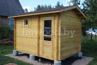 Мини баня, 2,4х3,6м. Арт МБ-2