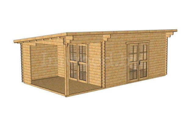 Садовый домик 5x5м. Арт. 1.39