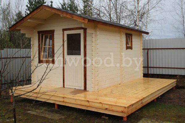 Мини баня 3х4м. Арт МБ-5