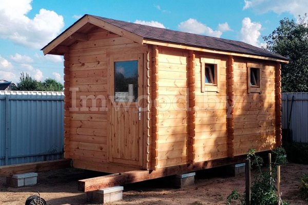 Мини баня, 2,4х4,6м. Арт МБ-4